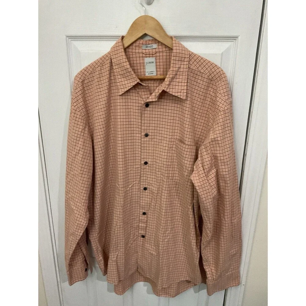 j crew mens button down shirt Extra Large